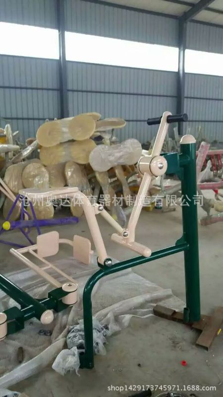 沧州奥达户外健身器材 公园运动室外健身路径小区老人锻炼双人坐蹬(图21) undefined